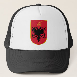 Albania Coat Of Arms Trucker Hat