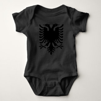 Albania Eagle Grey Baby Jumper Baby Bodysuit