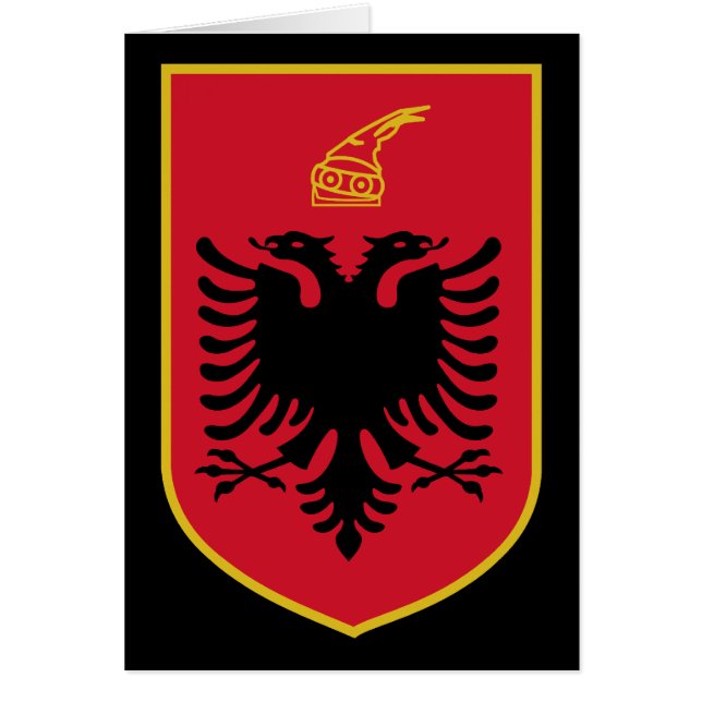 albania emblem (Front)