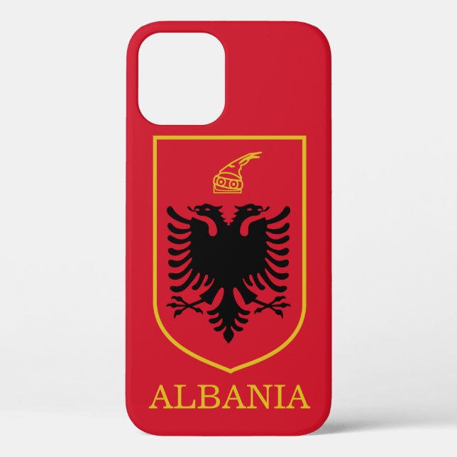 albania emblem Case-Mate iPhone case (Back)