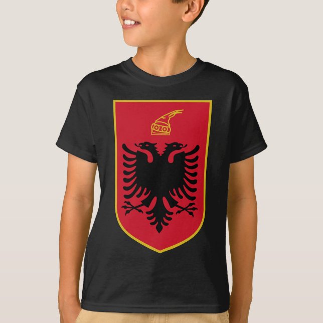 albania emblem T-Shirt (Front)