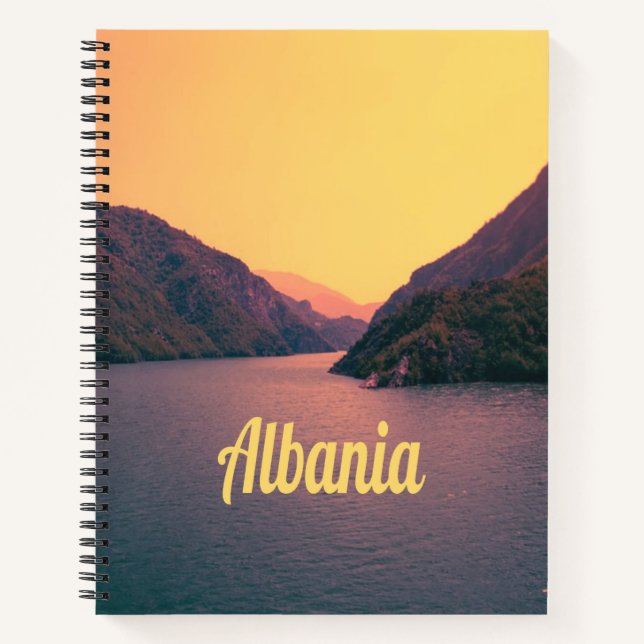 Albania Europe Beach Balkan Peninsula Notebook (Front)