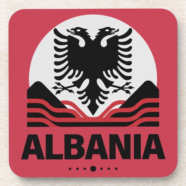 Albania European Union Coaster (Front)