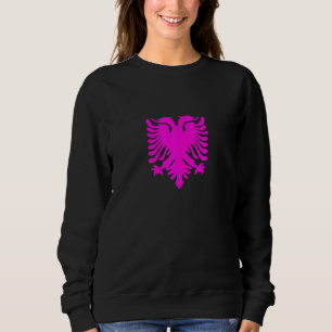 Albania Flag Albanian Eagle Women Girls Sweatshirt