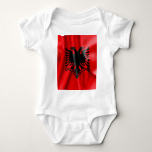 Albania Flag Baby Jersey Bodysuit