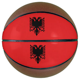 Albania Flag Basketball