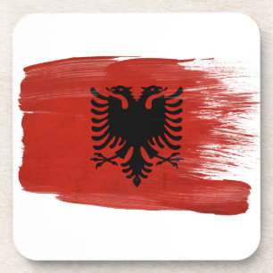 Albania Flag Coaster