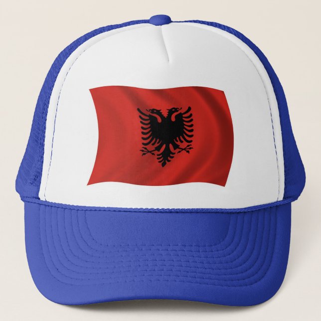 Albania Flag Hat (Front)