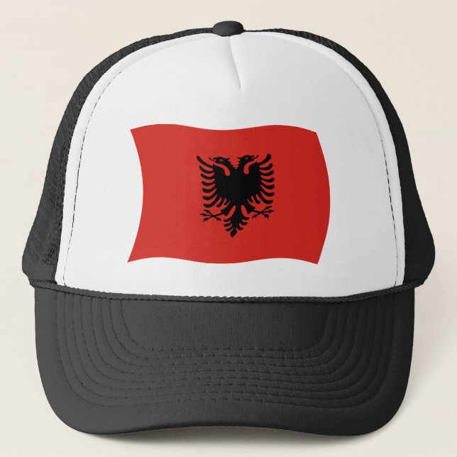 Albania Flag Hat (Front)