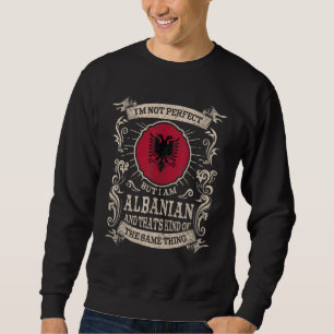 Albania Flag Proud Albanians Men & Women 1 Sweatshirt
