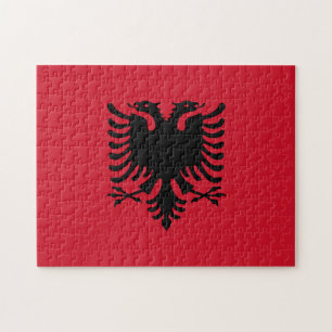 Albania Flag Puzzle