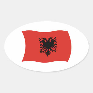 Albania Flag Sticker