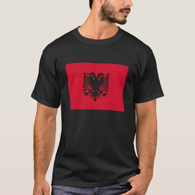 Albania Flag T-shirt (Front)