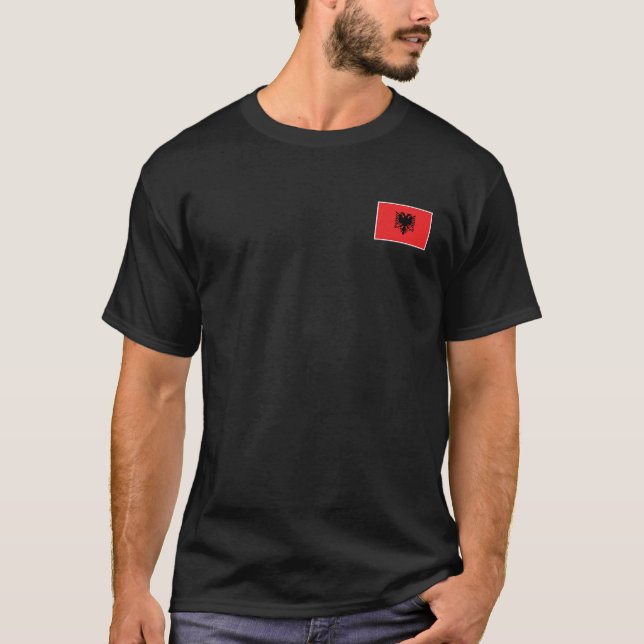 Albania Flag T-Shirt (Front)