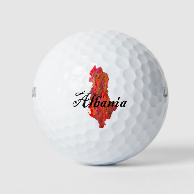 Albania Golf Balls (Front)