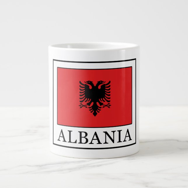 Albania Large Coffee Mug (Front)