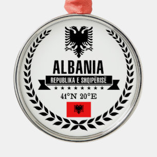 Albania Metal Tree Decoration