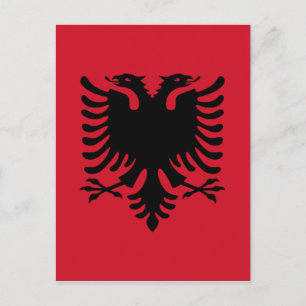 albania postcard
