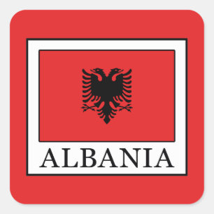 Albania Square Sticker