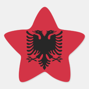 albania star sticker