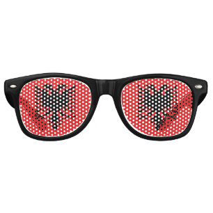 Albania Sunglasses, Party Shades / Albanian flag