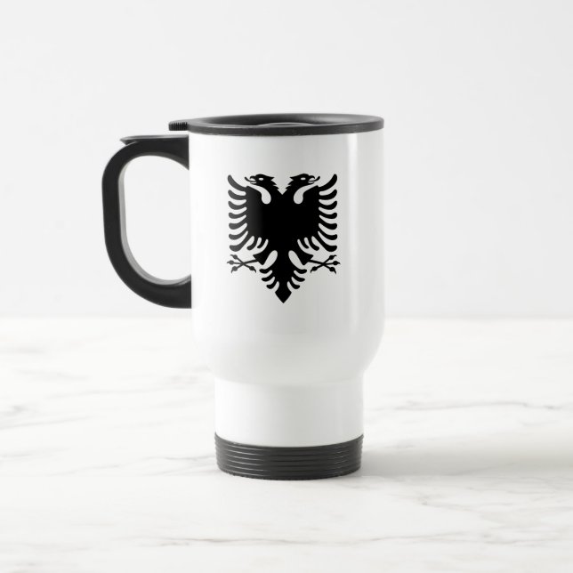 Albania Travel Mug (Left)