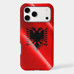 Albania waving flag -