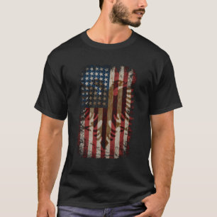 Albanian American Flag Albania Usa Roots Gift Prid T-Shirt