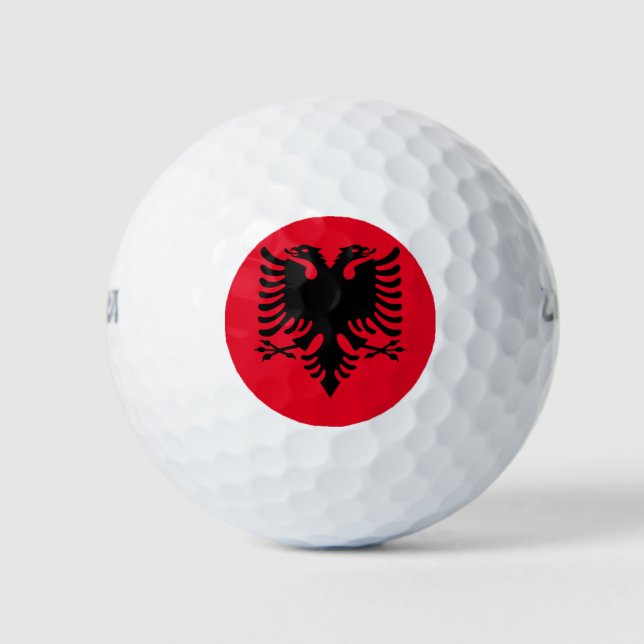 Albanian Coat of arms Golf Balls (Front)