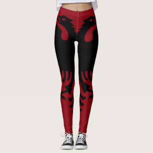 Albanian Coat of arms Leggings