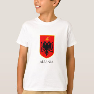 Albanian Coat Of Arms National Heritage Art T-Shirt
