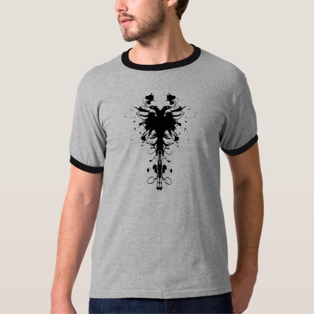 Albanian Eagle Designer T-shirt (Front)