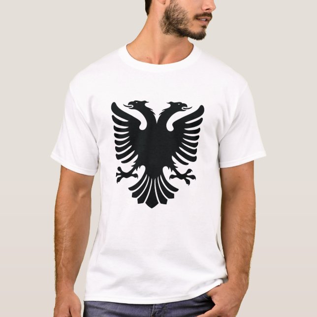 Albanian Eagle T-shirt Albanian T-shirt (Front)