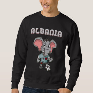 Albanian Elephant Albanian Fans Sweatshirt