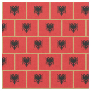 Albanian Flag & Albania fashion Fabric /sports