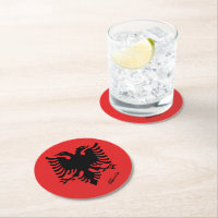 Albanian flag & Albania wedding, party /sports