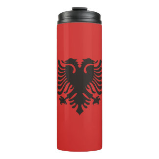Albanian Flag All Over Thermal Tumbler