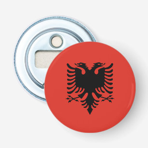 Albanian flag bottle opener