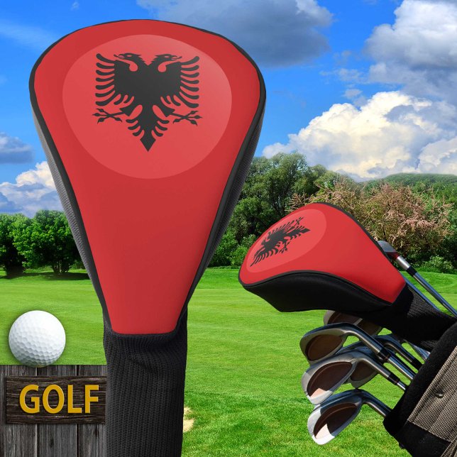Albanian Flag & Golf Albania sport Covers /clubs (Creator Uploaded)