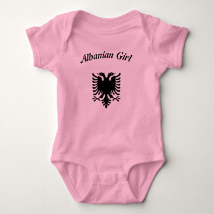 Albanian Girl Baby Bodysuit