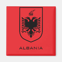 Albanian National Coat of Arms Heritage Ink