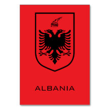 Albanian National Coat of Arms Heritage Ink