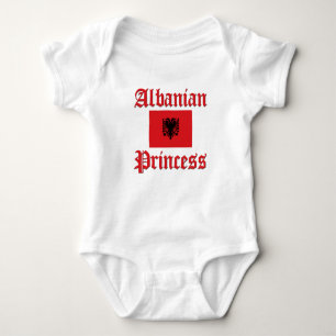 Albanian Princess Baby Bodysuit