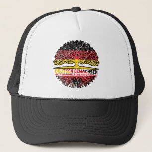 Albanisch Deutsch Deutschland Baum Wurzel Trucker Hat