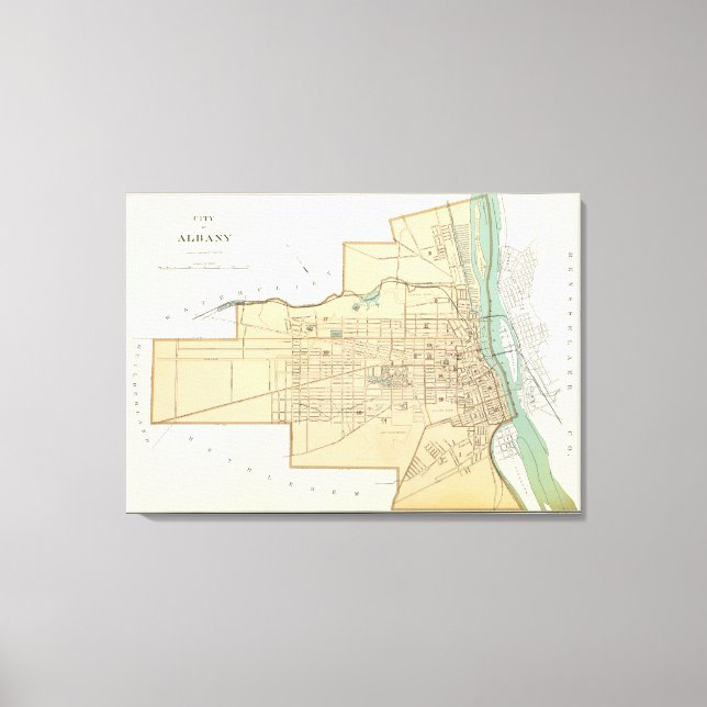 Albany Canvas Print (Front)