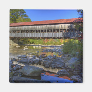 Albany covered bridge over Swift River, White Magnet