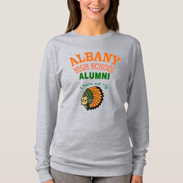 Albany High 1976 Alumni T-Shirt (Front)