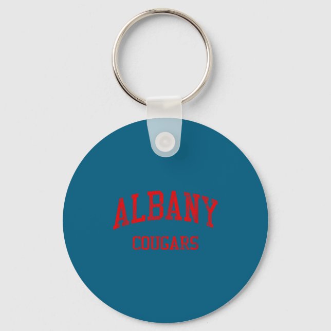 Albany High School Hs Ca Key Ring (Front)