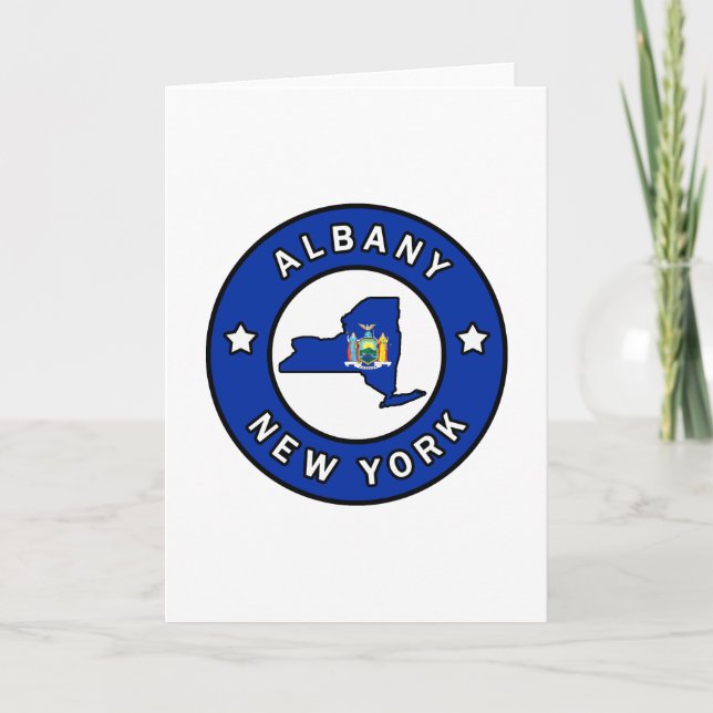 Albany New York Card (Front)