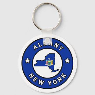 Albany New York Key Ring